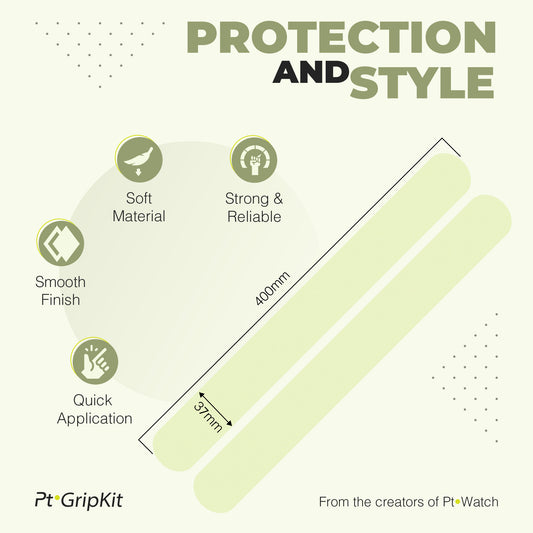 Pt·GripKit – Set de Grip y Protector de Pádel Estético – Verde Pastel