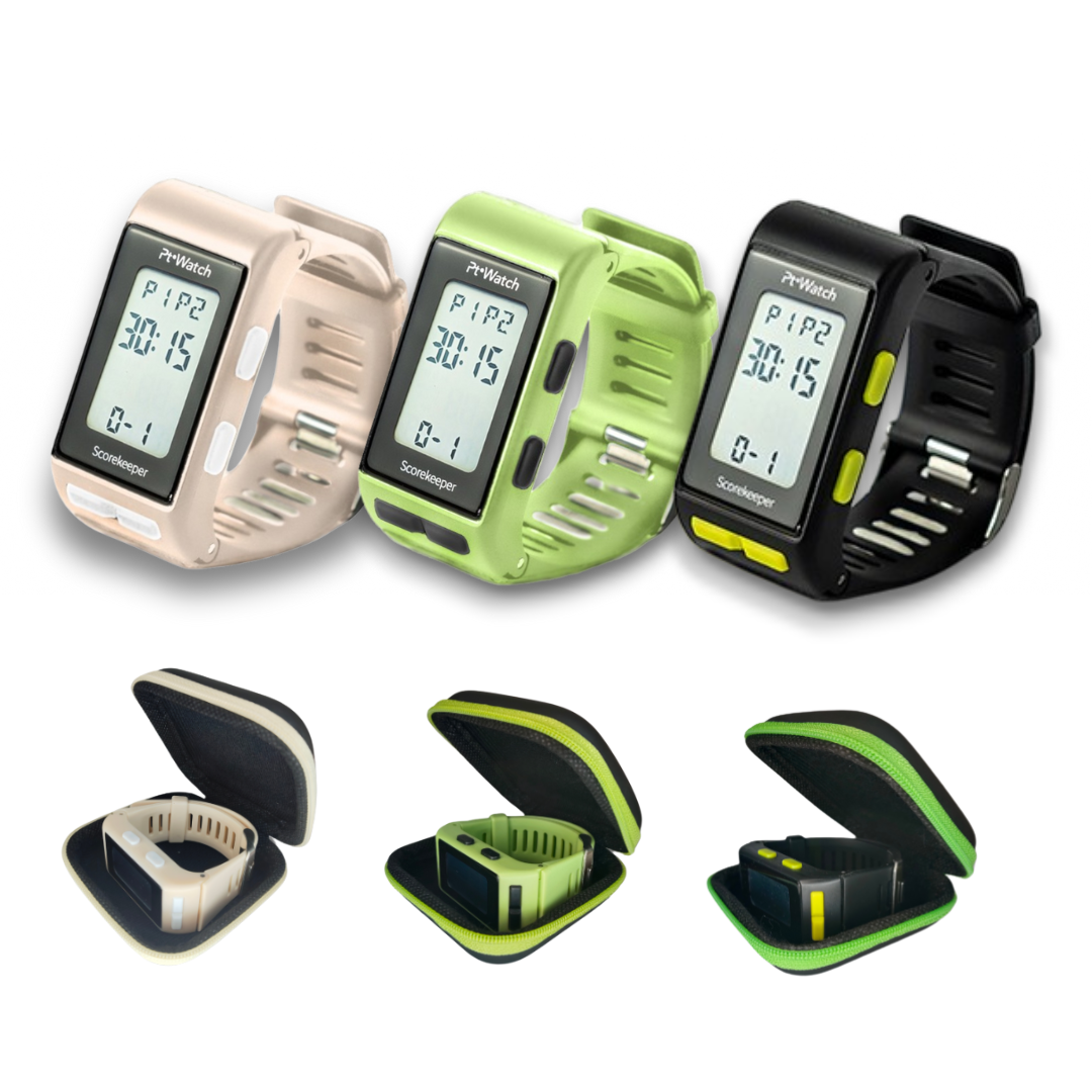 Pt Watch Scorekeeper for Padel & Tennis (Free Case Included)